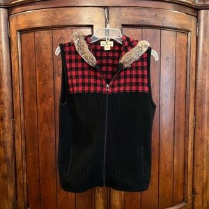 Woolrich hooded vest